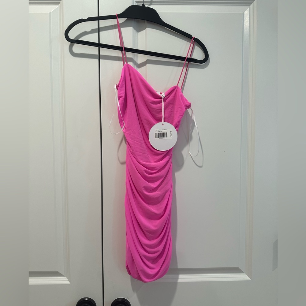 Princess Polly Holloway Wishes Mini Dress Pink | US 2 | NWT - Picture 8 of 15